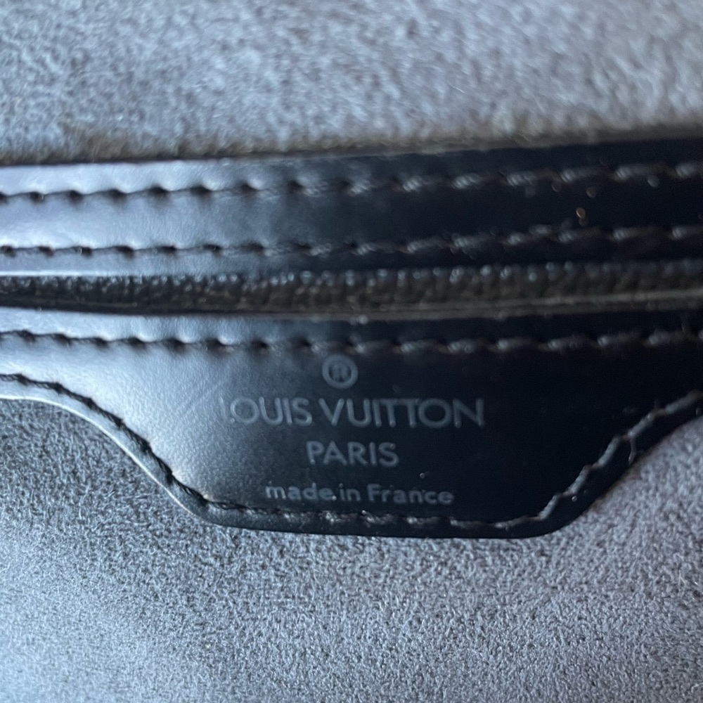 Louis Vuitton Authentic Mabillon Backpack Bag Epi Leather Black - Picture 9 of 15